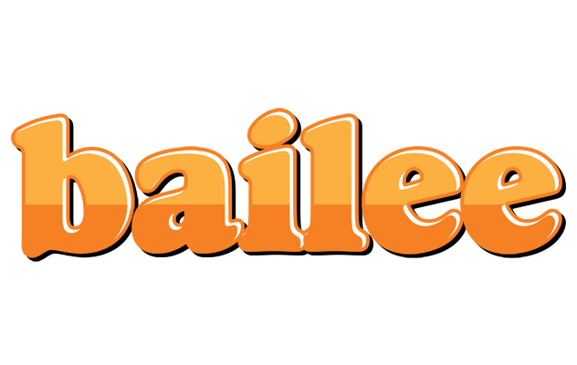 Bailee orange logo