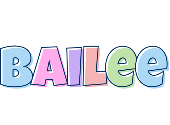 Bailee pastel logo
