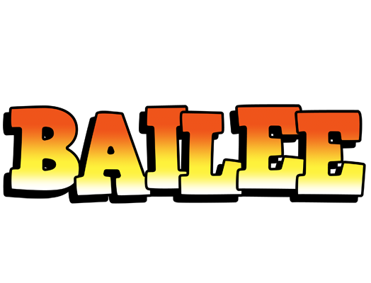 Bailee sunset logo
