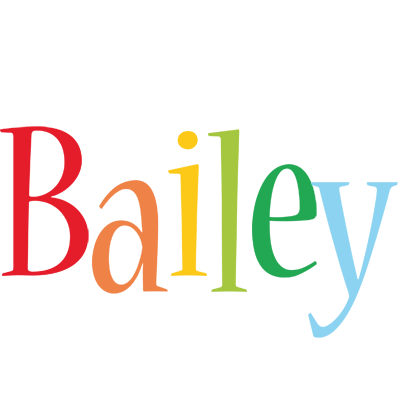 Bailey birthday logo