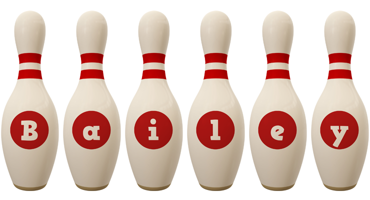 Bailey bowling-pin logo
