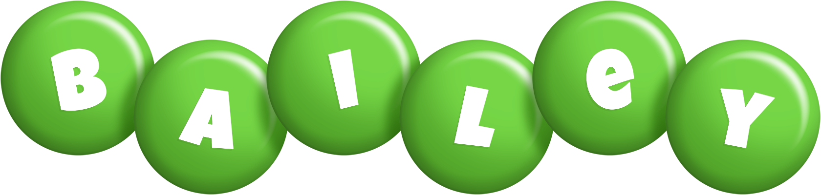 Bailey candy-green logo