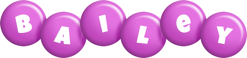 Bailey candy-purple logo