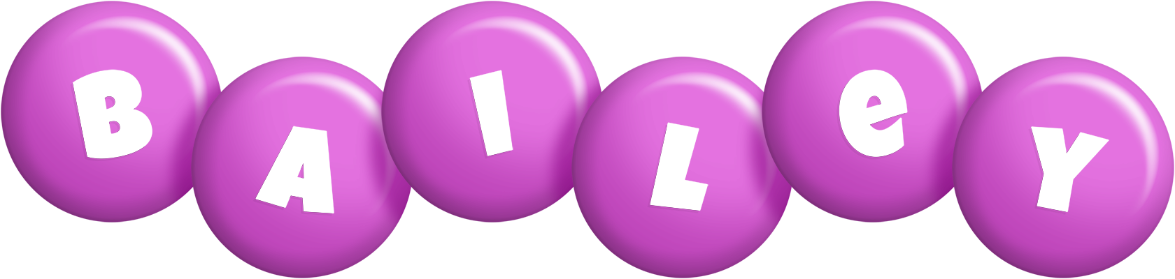 Bailey candy-purple logo