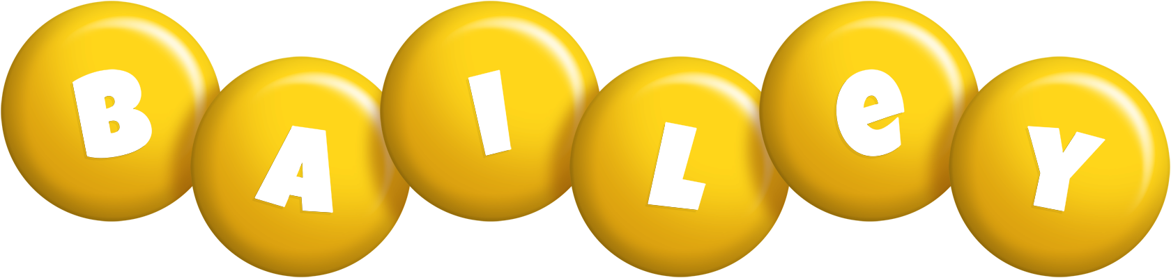 Bailey candy-yellow logo
