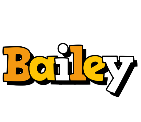 Bailey cartoon logo