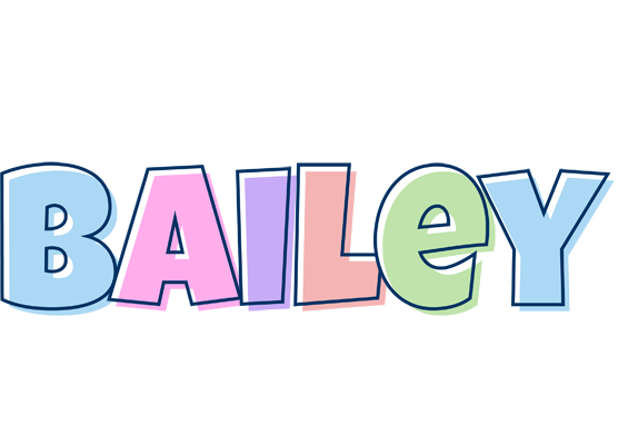 Bailey pastel logo