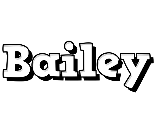 Bailey snowing logo