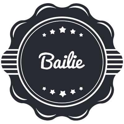 Bailie badge logo