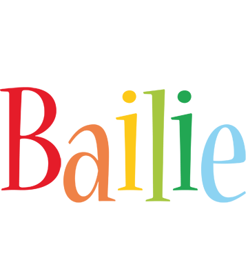 Bailie birthday logo