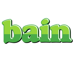 Bain apple logo