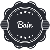 Bain badge logo