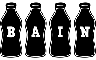 Bain bottle logo