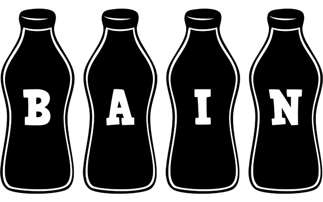 Bain bottle logo