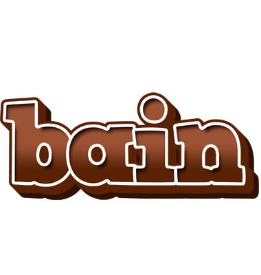 Bain brownie logo