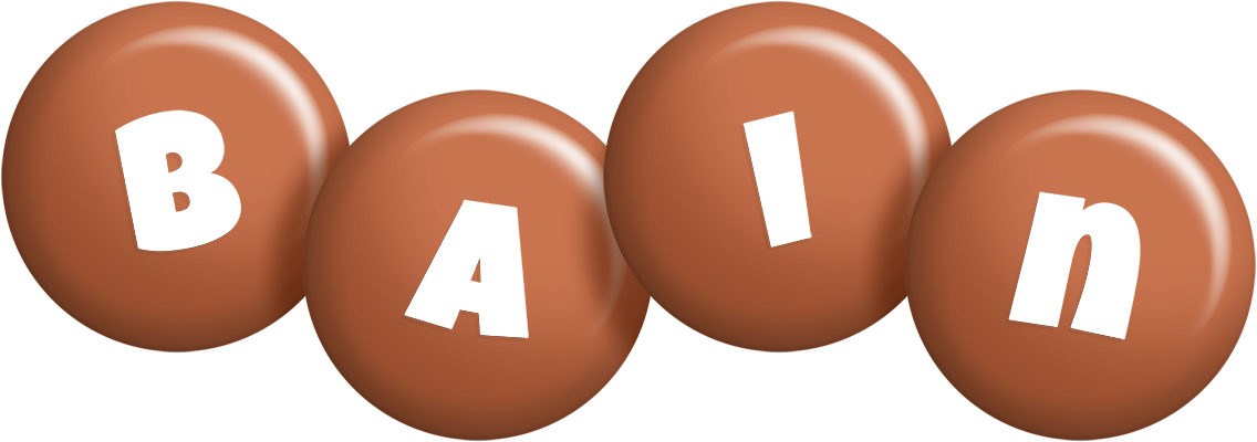 Bain candy-brown logo
