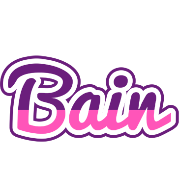 Bain cheerful logo