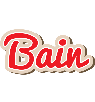 Bain chocolate logo