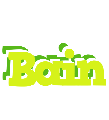 Bain citrus logo