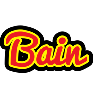 Bain fireman logo