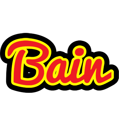 Bain fireman logo
