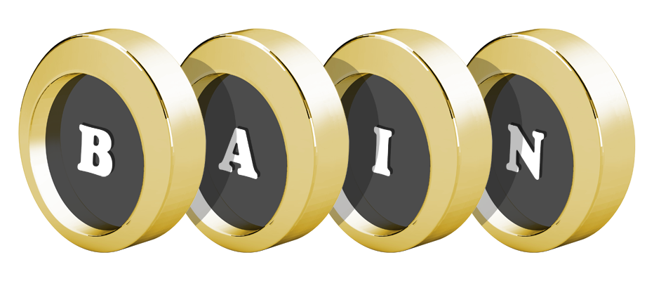 Bain gold logo