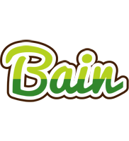 Bain golfing logo