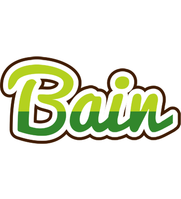Bain golfing logo