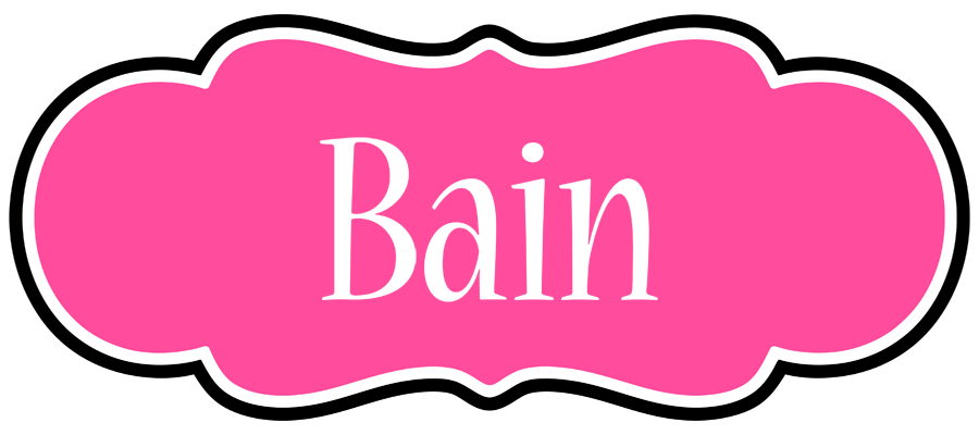 Bain invitation logo