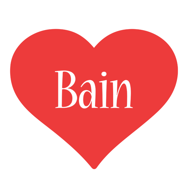Bain love logo