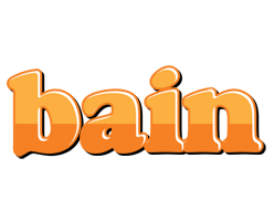 Bain orange logo