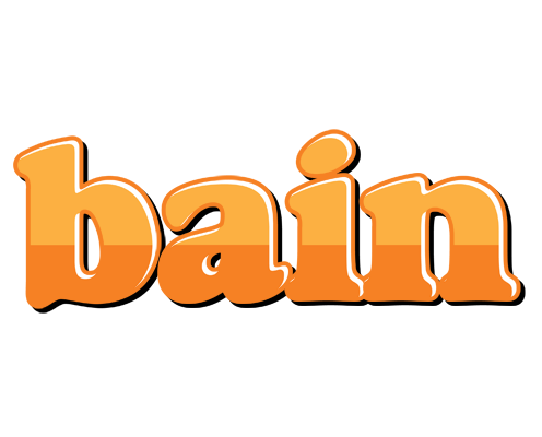 Bain orange logo