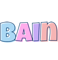 Bain pastel logo