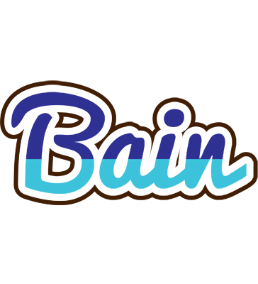 Bain raining logo