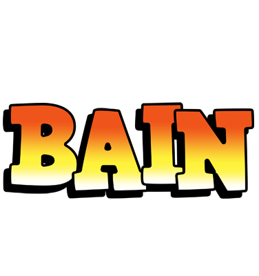 Bain sunset logo