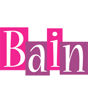 Bain whine logo