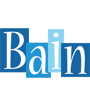 Bain winter logo