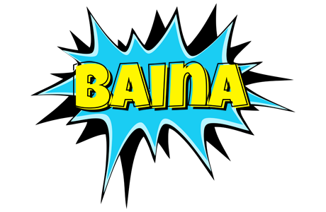 Baina amazing logo