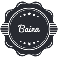 Baina badge logo