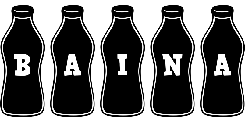 Baina bottle logo