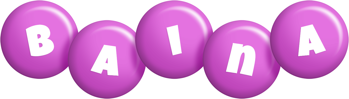 Baina candy-purple logo