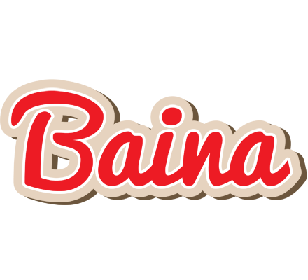 Baina chocolate logo