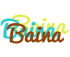 Baina cupcake logo