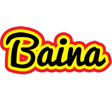 Baina flaming logo