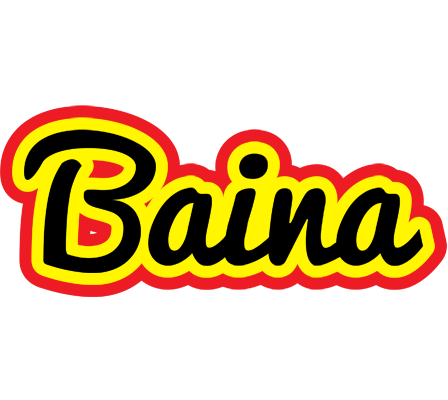 Baina flaming logo