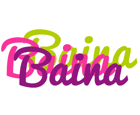 Baina flowers logo
