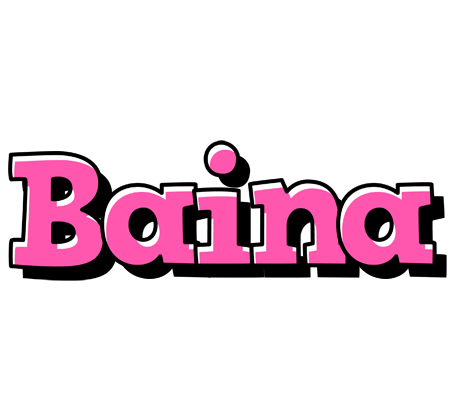 Baina girlish logo