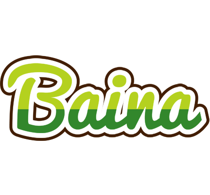 Baina golfing logo