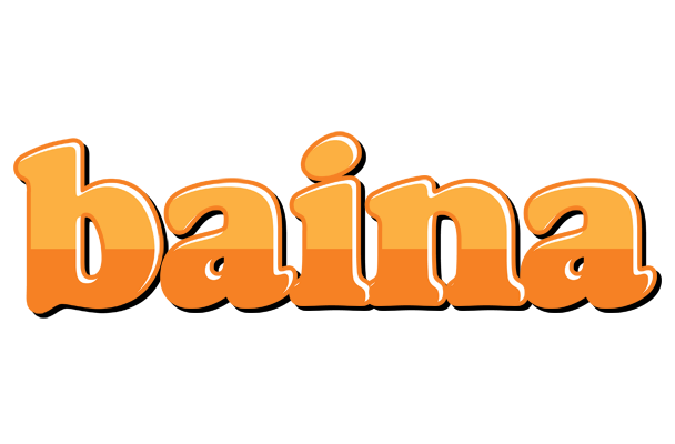 Baina orange logo