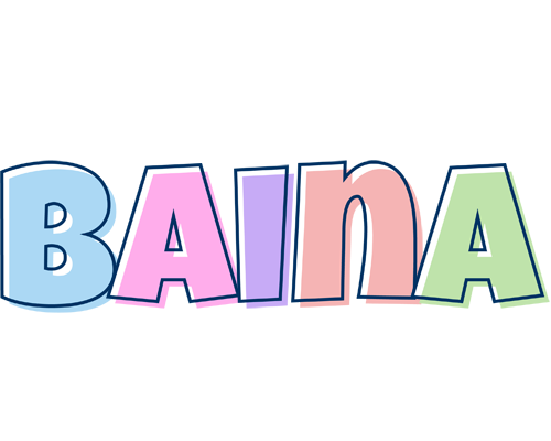 Baina pastel logo